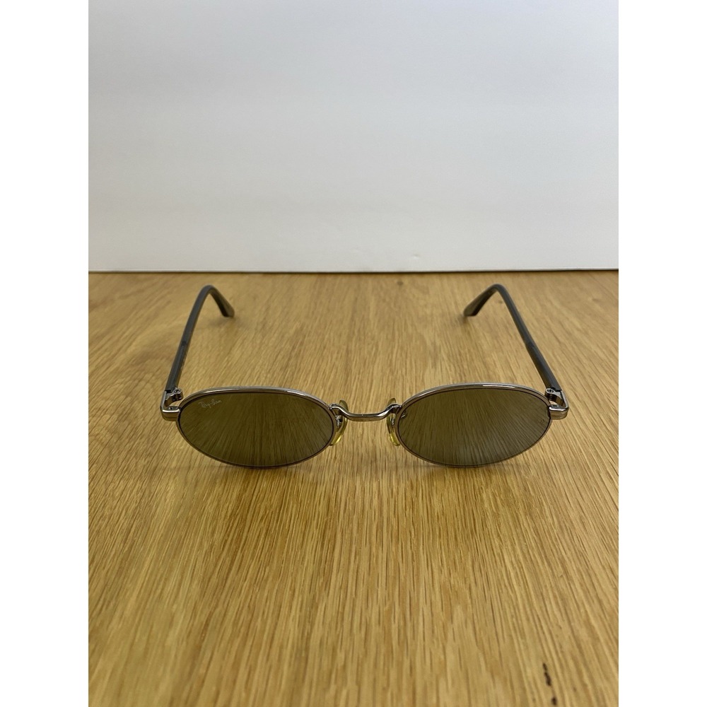 Vintage B&L Ray-Ban USA W2319 Sunglasses Oval G15 Lens John Lennon Silver Gray - Picture 16 of 16